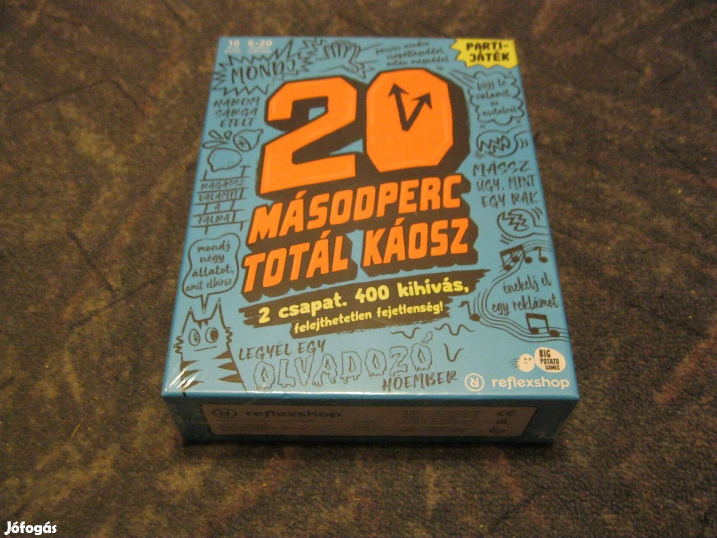 20 másodperc totál káosz társasjáték