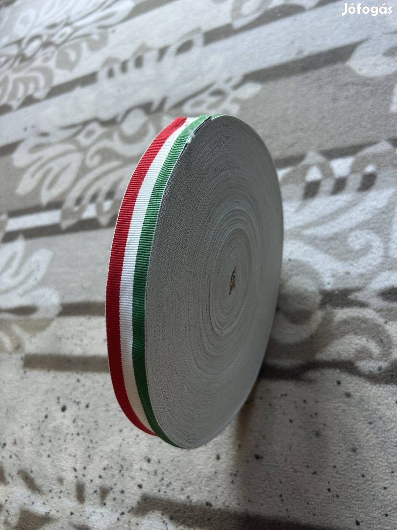 20 mm nemzeti színű szalag