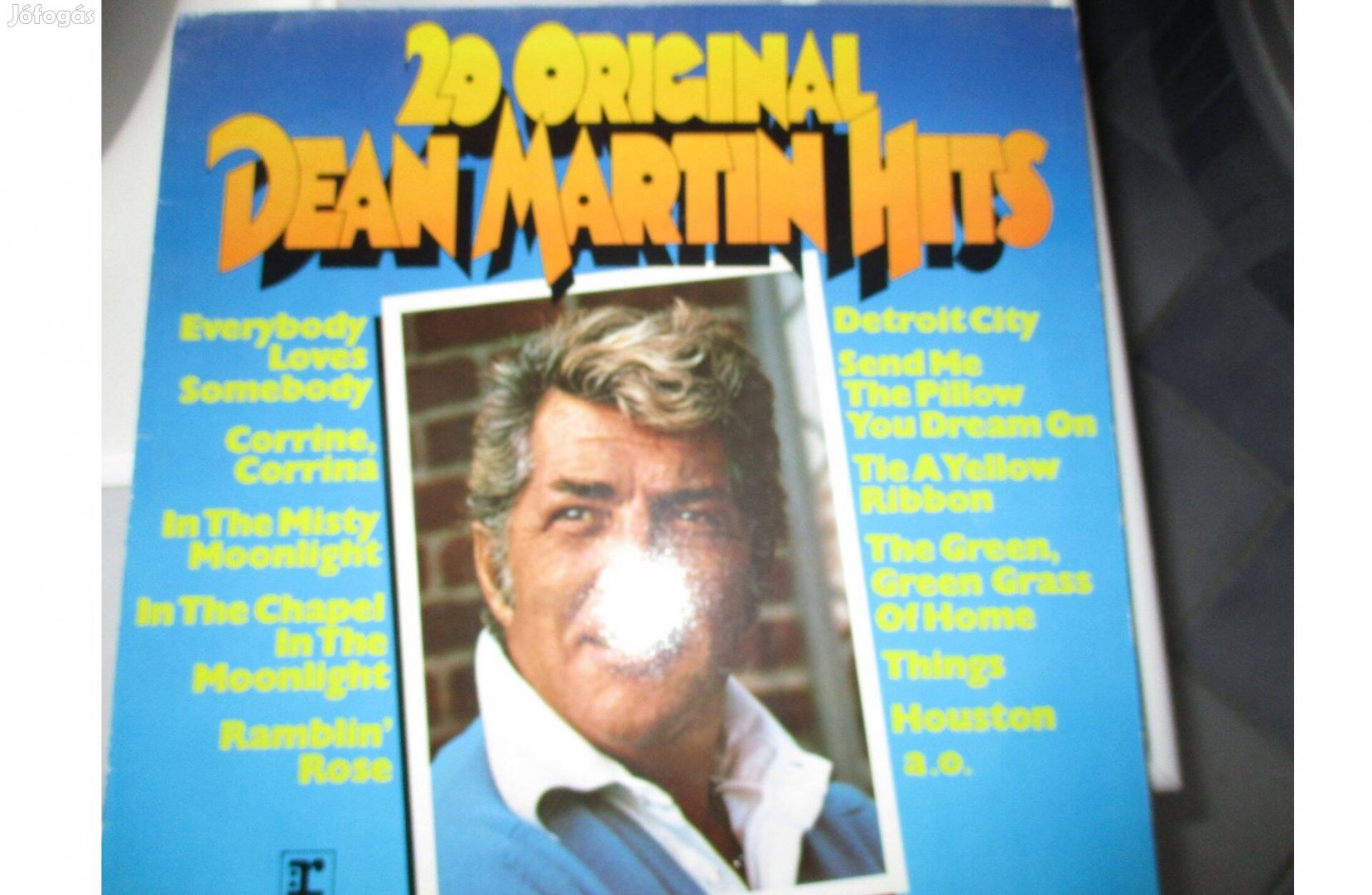 20 original Dean Martin hits bakelit hanglemez eladó