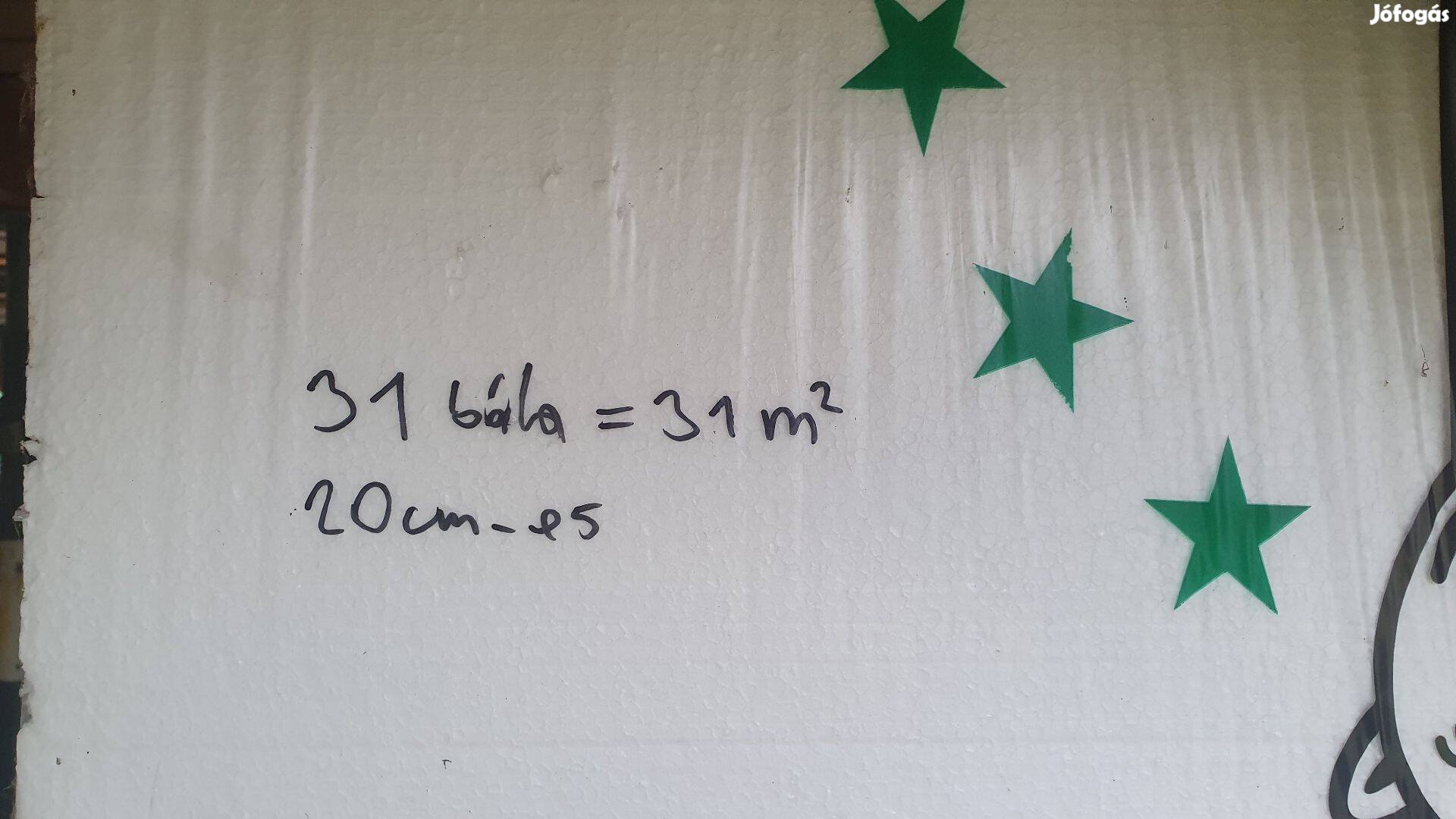 20cm nikecel hungarocel hőszigetelés fél áron