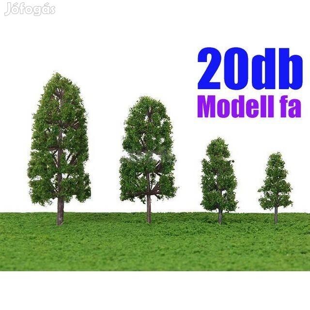 20db Modell Fa - Dioráma Kiegészítő 5-10cm TT H0 _