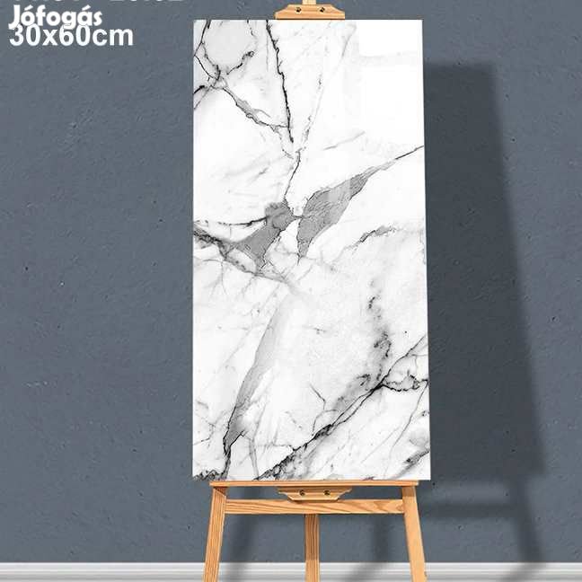 20db. 3D Márványhatású Öntapadós fali Csempe BM01 30x60cm (5740)