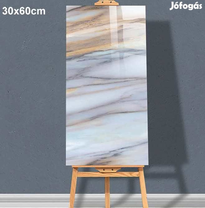 20db. 3D Márványhatású Öntapadós fali Csempe BM04 30x60cm (5741)