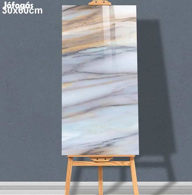 20db. 3D Márványhatású Öntapadós fali Csempe BM04 30x60cm (5741)