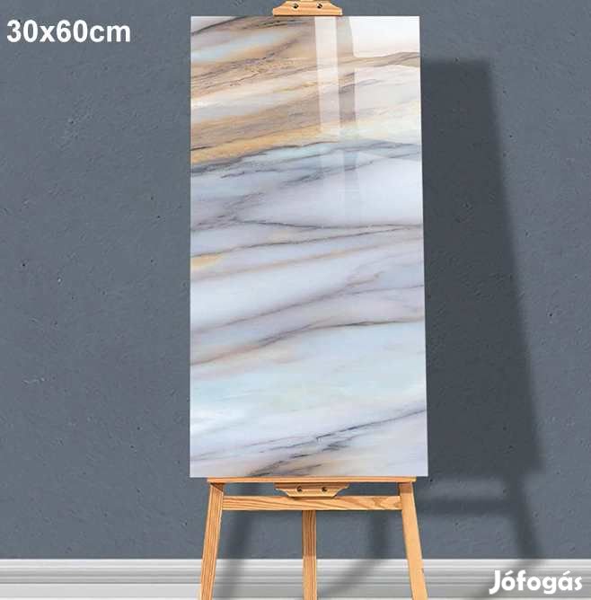 20db. 3D Márványhatású Öntapadós fali Csempe BM04 30x60cm (5741)