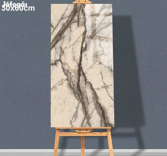 20db. 3D Márványhatású Öntapadós fali Csempe BM07 30x60cm (5743)
