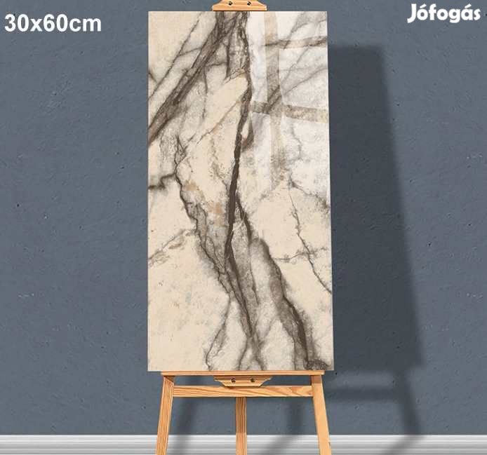 20db. 3D Márványhatású Öntapadós fali Csempe BM07 30x60cm (5743)