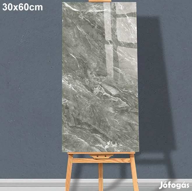 20db. 3D Márványhatású Öntapadós fali Csempe BM09 30x60cm (5732)