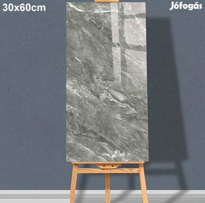 20db. 3D Márványhatású Öntapadós fali Csempe BM09 30x60cm (5732)