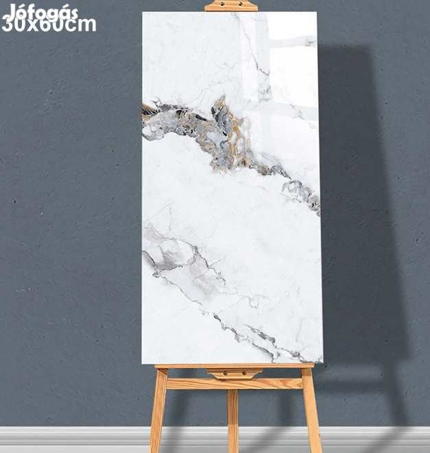 20db. 3D Márványhatású Öntapadós fali Csempe BM14 30x60cm (5747)