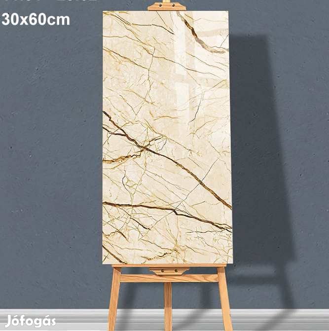 20db. 3D Márványhatású Öntapadós fali Csempe BM24 30x60cm (5751)
