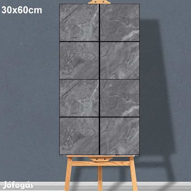 20db. 3D Márványhatású Öntapadós fali Csempe HB 30x60cm (5756)