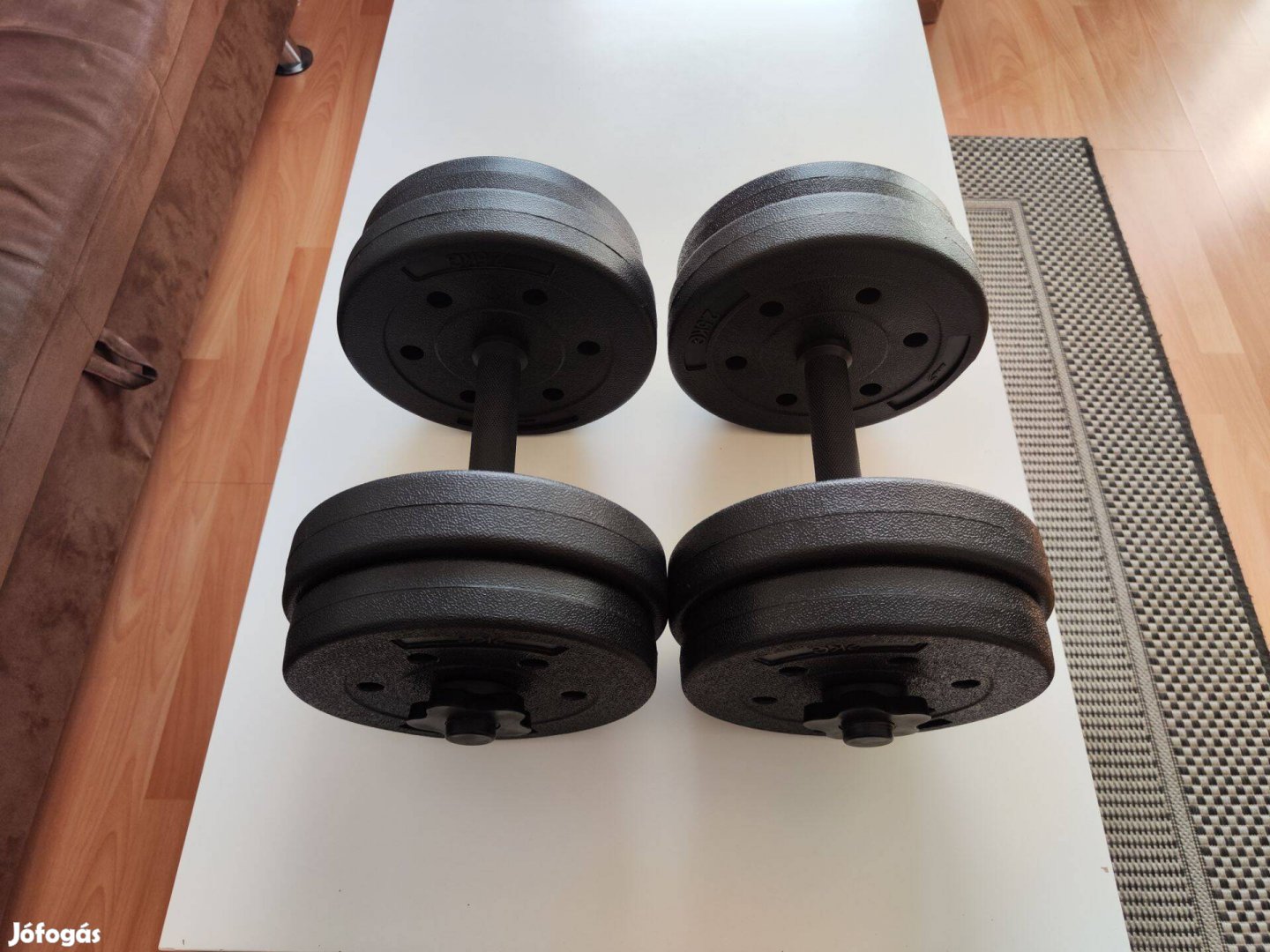 20kg kézi Súlyzó szett, Új! Bontatlan!