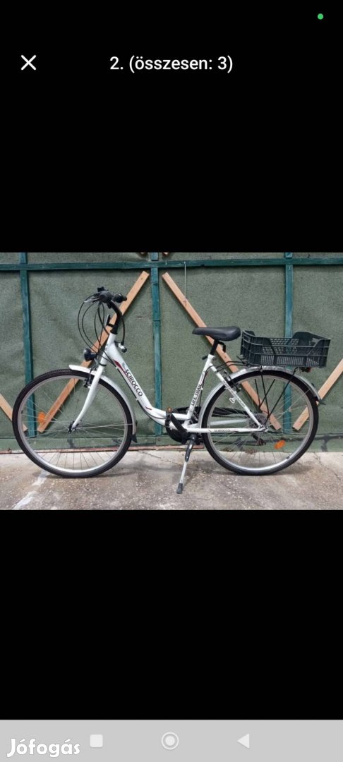 20km-t használt kerékpár olcsón eladó!