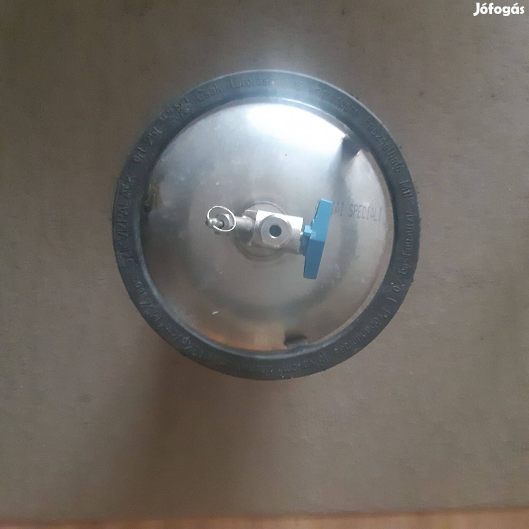 20l rozsdamentes szódásballon eladó