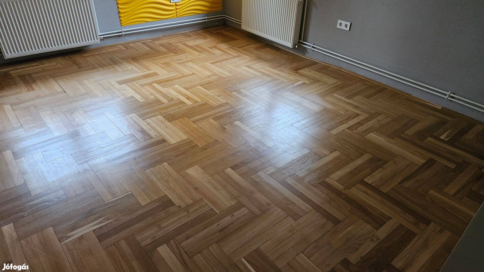 20m2 akác parketta olcsón eladó - még megtekinthető!