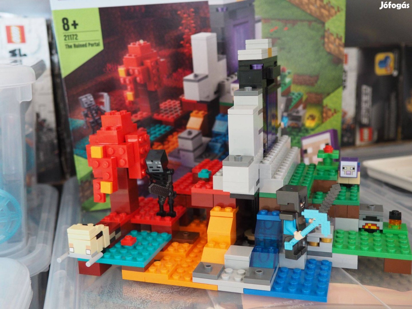 21172 LEGO Minecraft - A romos portál