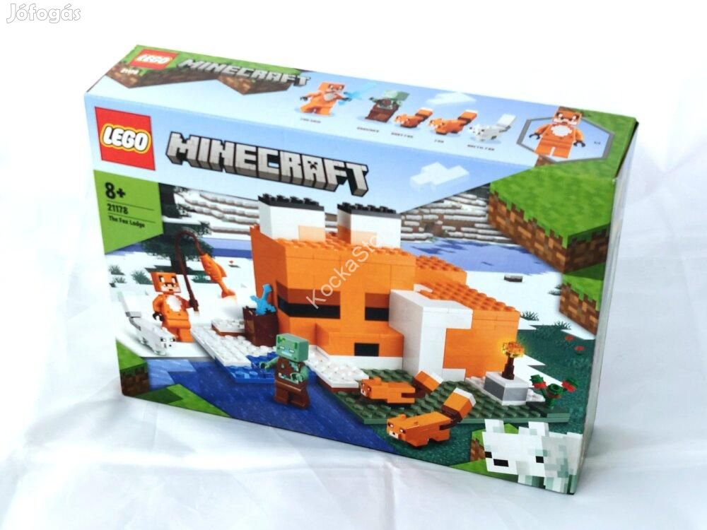 21178 LEGO(R) Minecraft(R) &#8211; A rókaházikó eladó