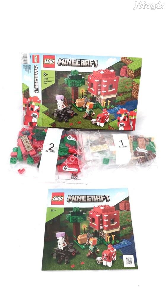 21179 LEGO(R) Minecraft(R) &#8211; A gombaház &#8211; FIGURÁK,