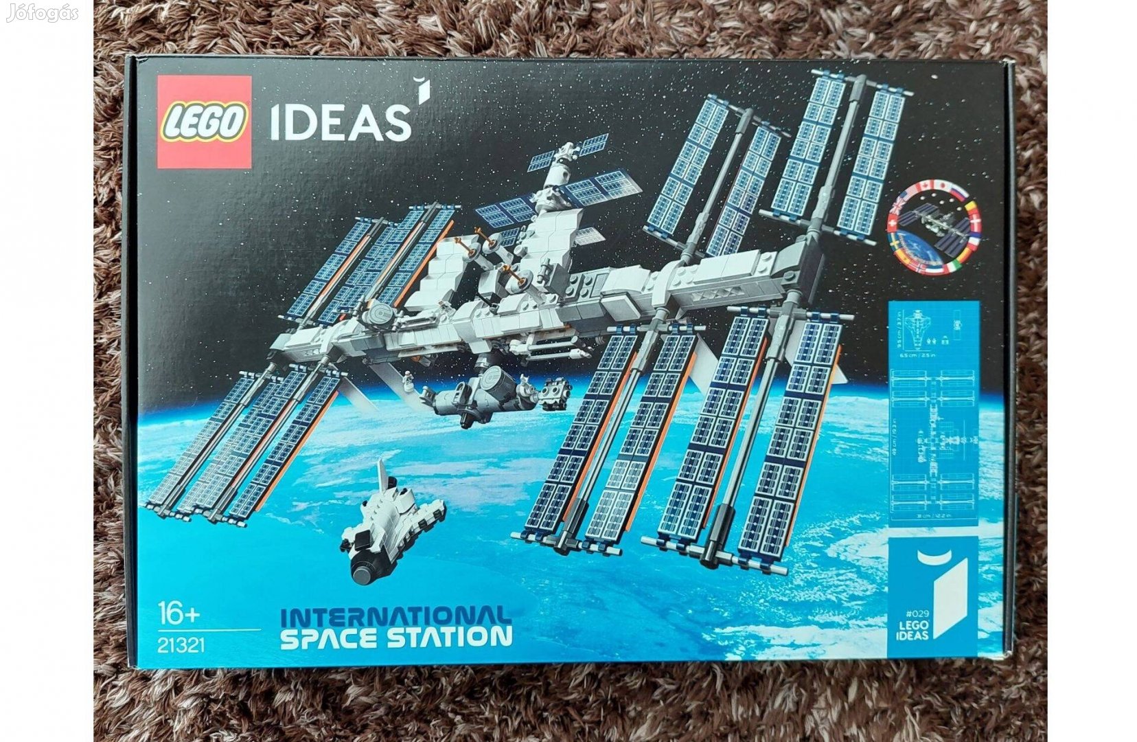 21321 LEGO Ideas Nemzetközi űrállomás Hibátlan, Új, Bontatlan készlet