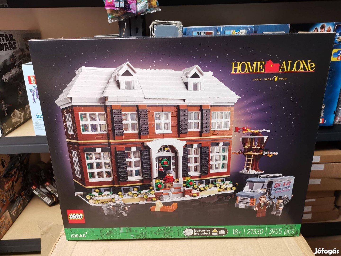 21330 Lego Ideas Reszkessetek betörők Home Alone Új, bontatlan