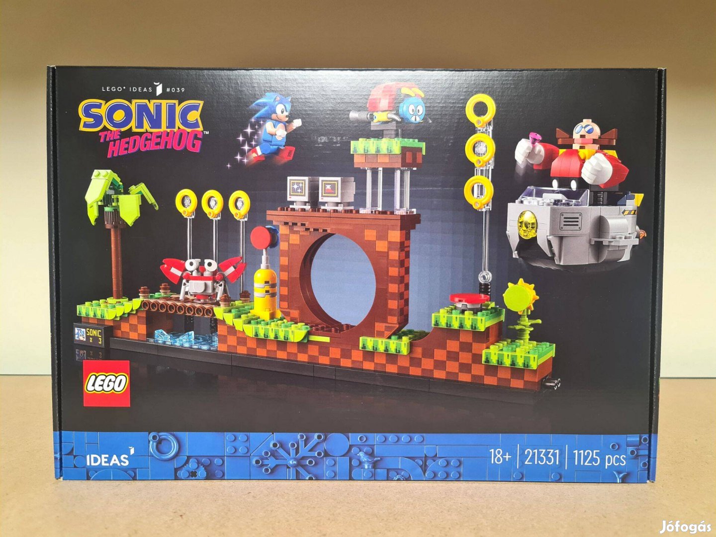 21331 Lego Ideas Sonic The Hedgehog Új, bontatlan