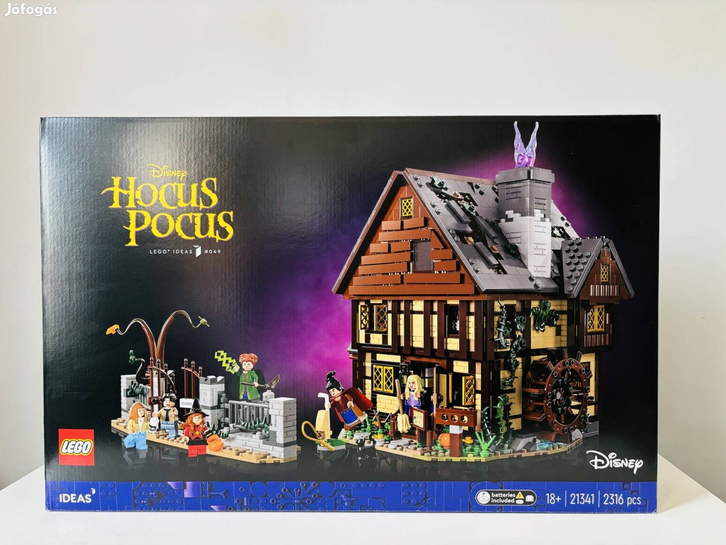 21341 Lego Disney Hókusz Pókusz  1db!  Gyári, barna karton