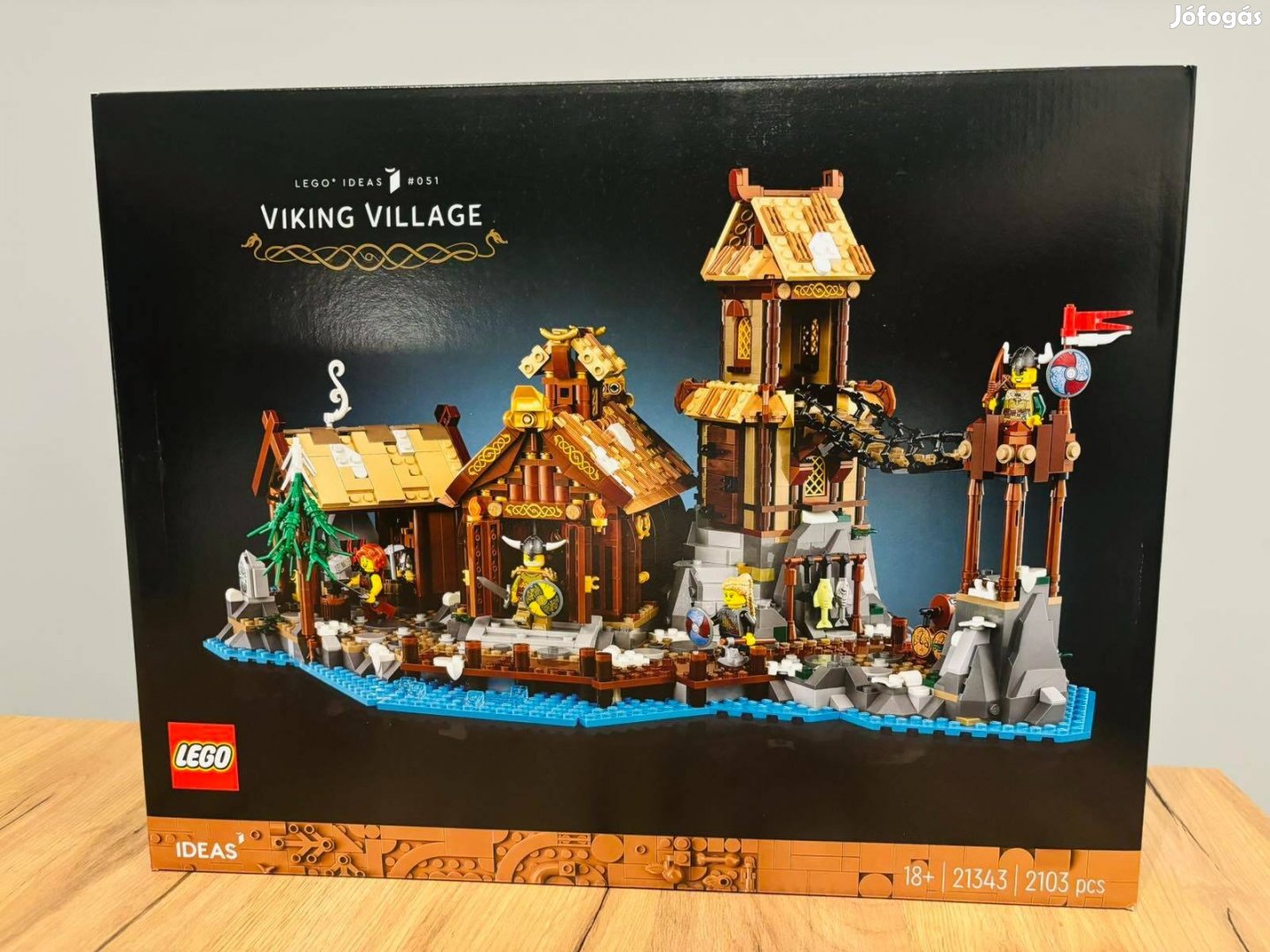21343 Lego Viking falu Új, bontatlan! Szépséghiba!