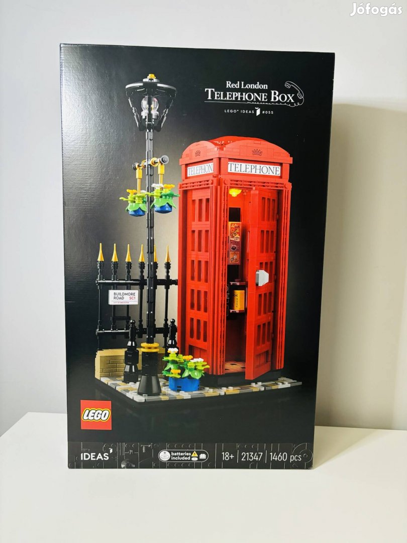 21347 Lego Londoni piros telefonfülke