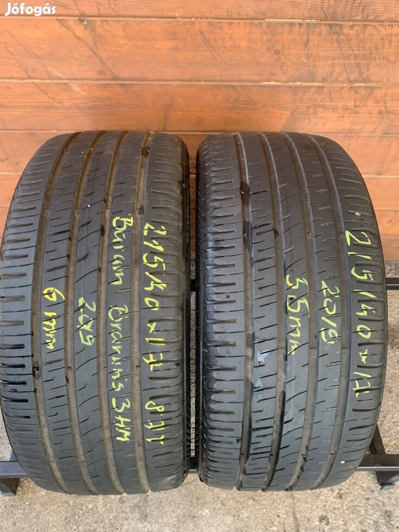 215/40R17 215 40 17 215/40x17 Barum nyári gumi eladó