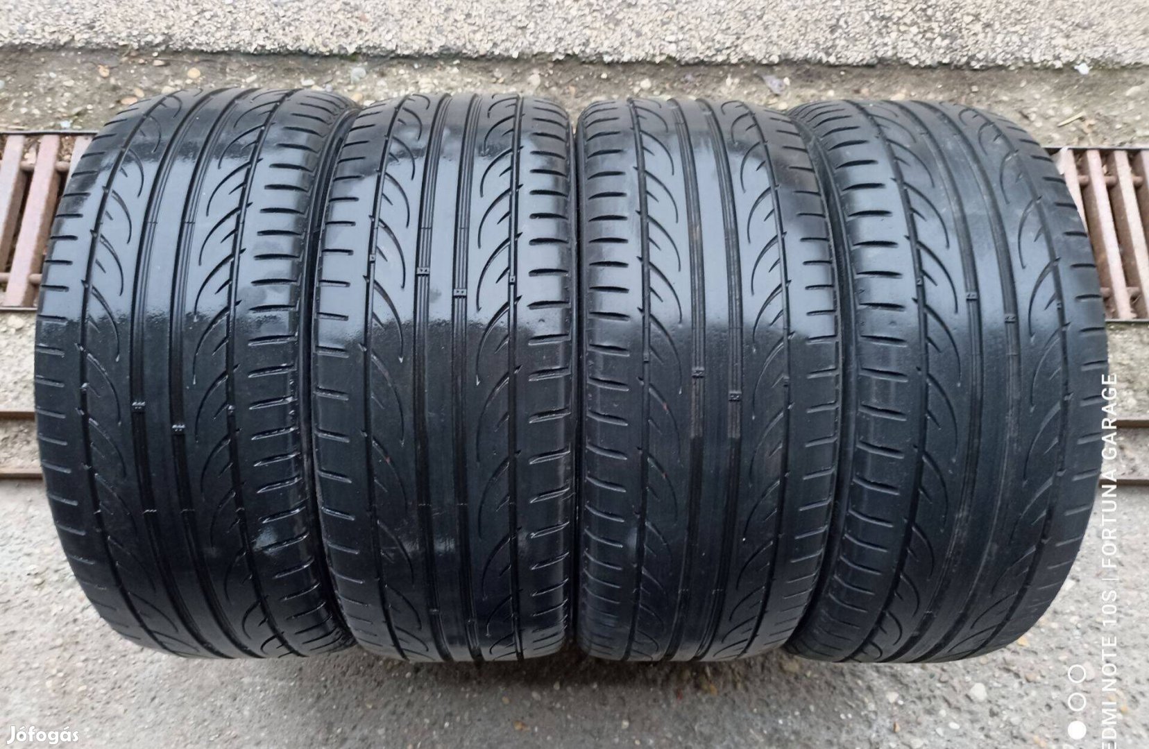 215/40 R17" Hankook használt nyári garnitúra