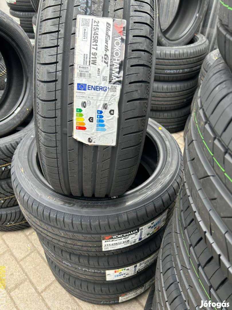 215/45R17 Yokohama GT AE51(XL),Új nyárigumi