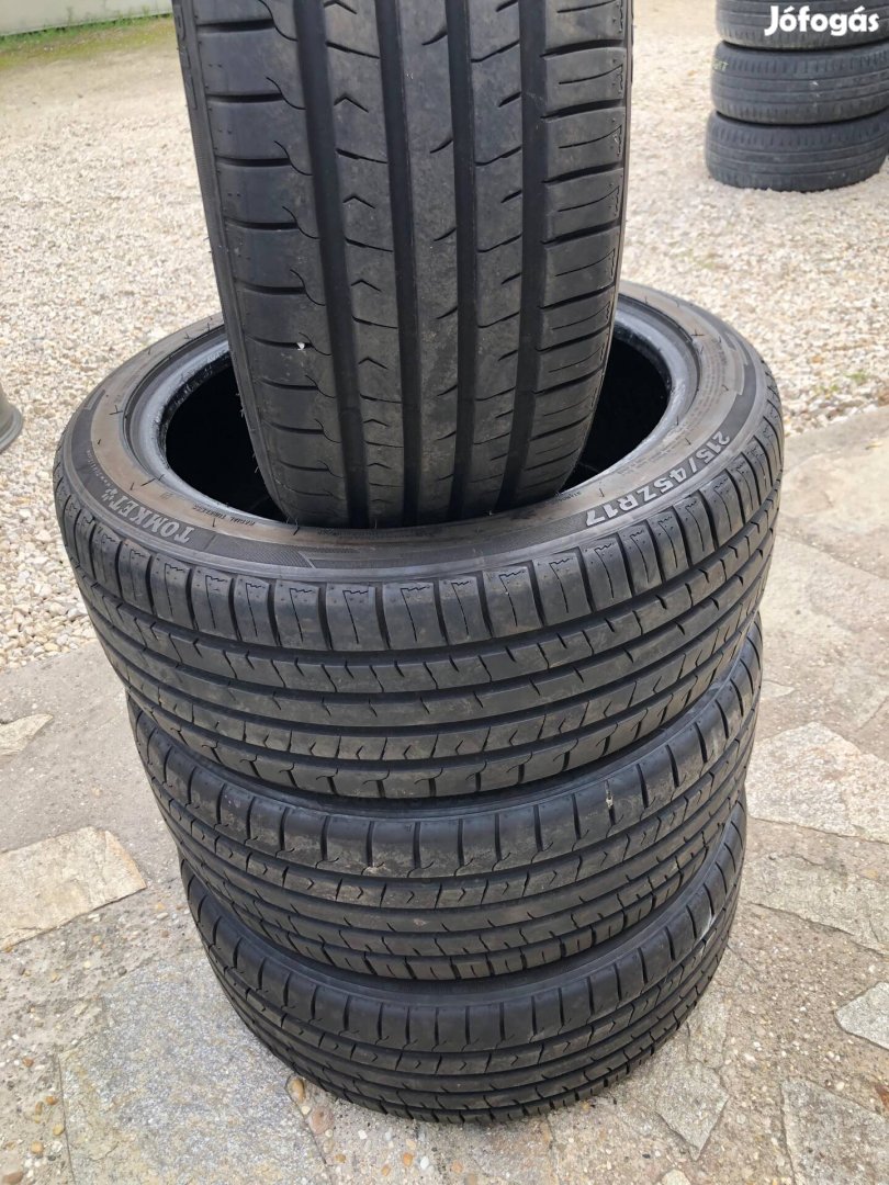 215/45/17 nyári gumi újszerű 215 45 17