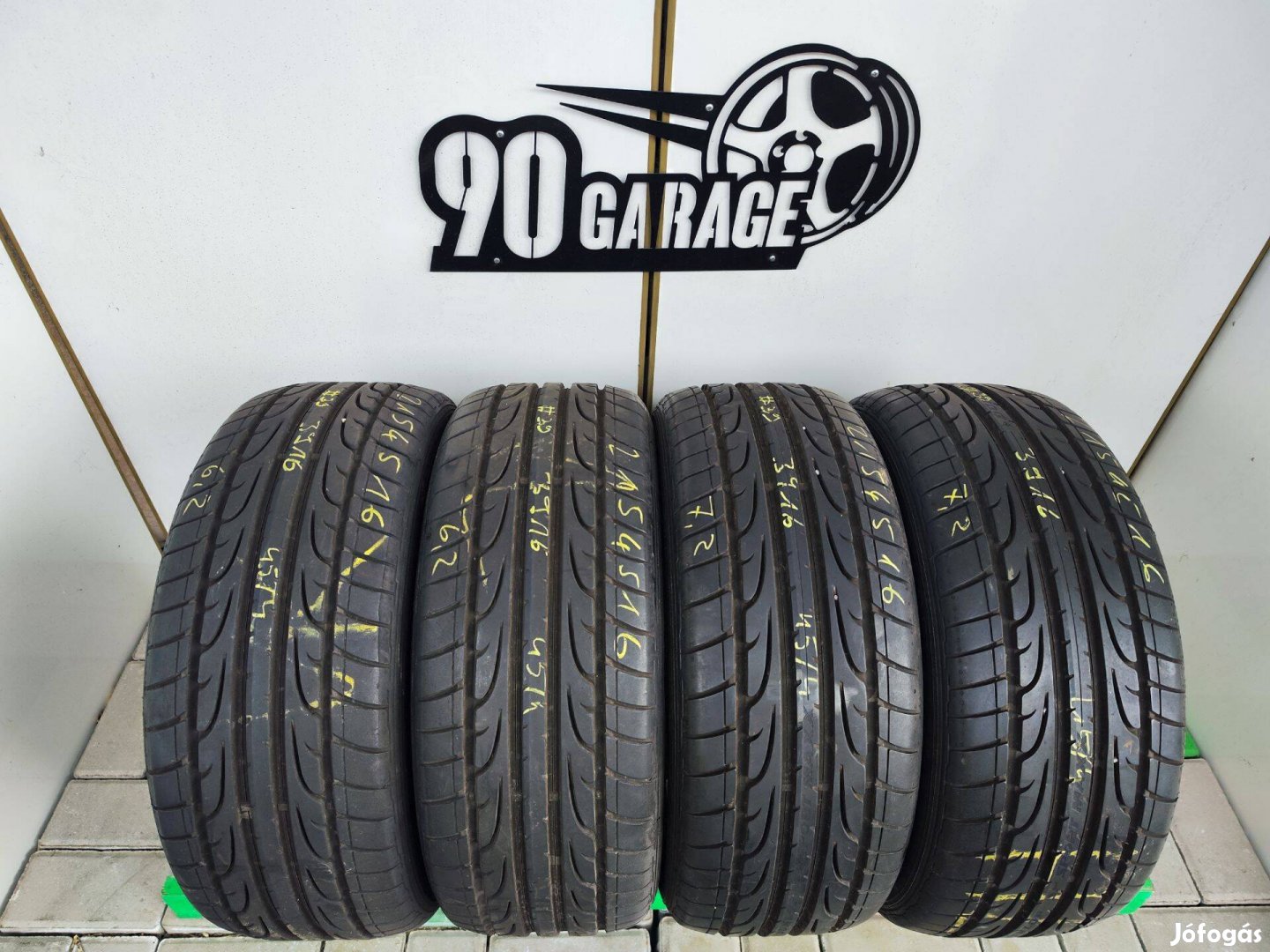 215/45 R16 Dunlop 4db Nyárigumi 90Garage #39