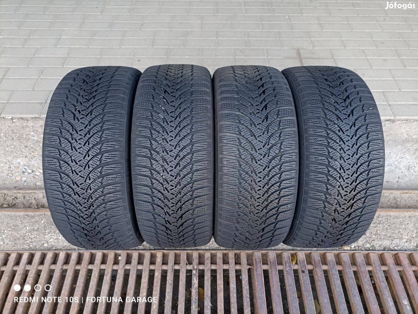 215/45 R16" Kumho használt téli garnitúra