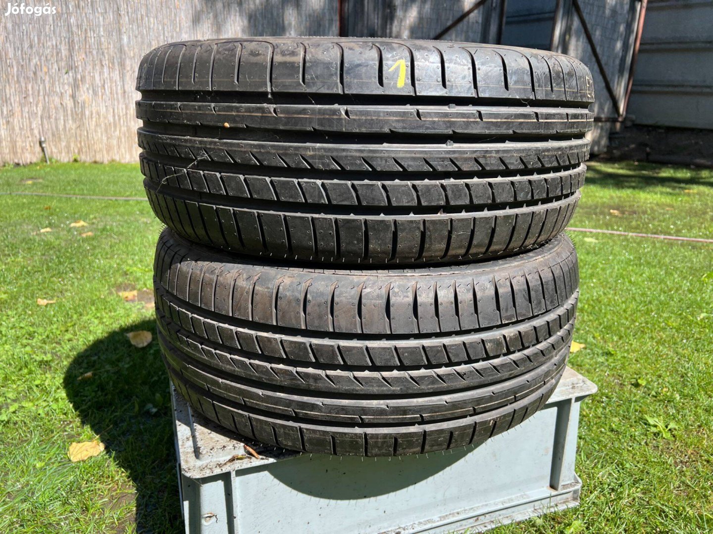 215/45 R17 good year 2db új nyári gumi