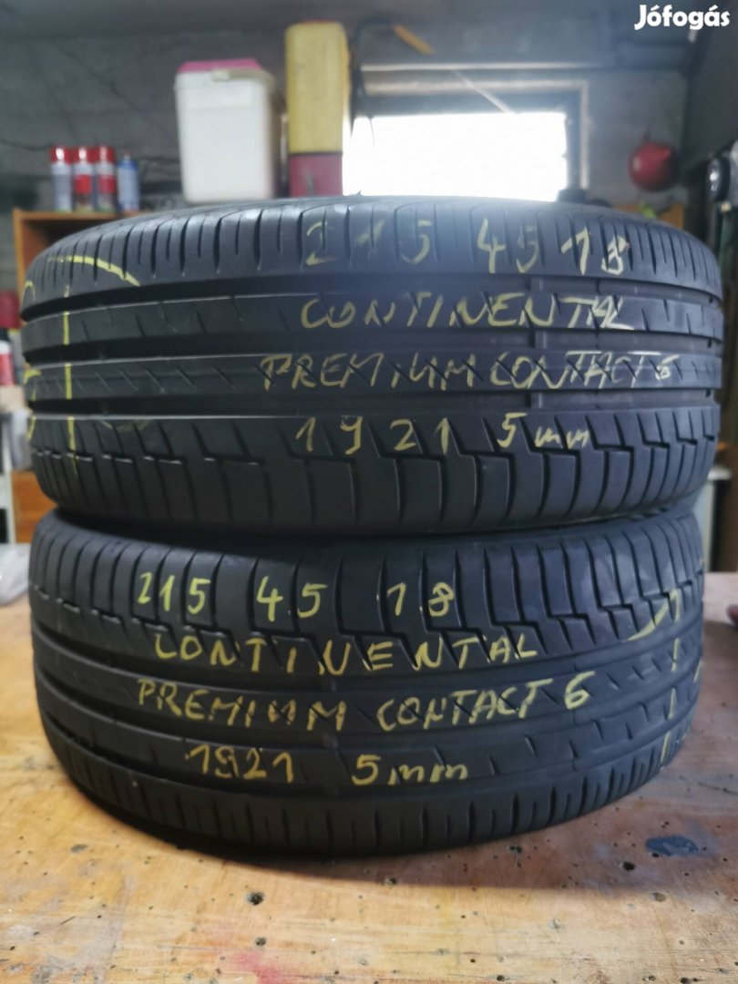 215 45 R18 Continental 