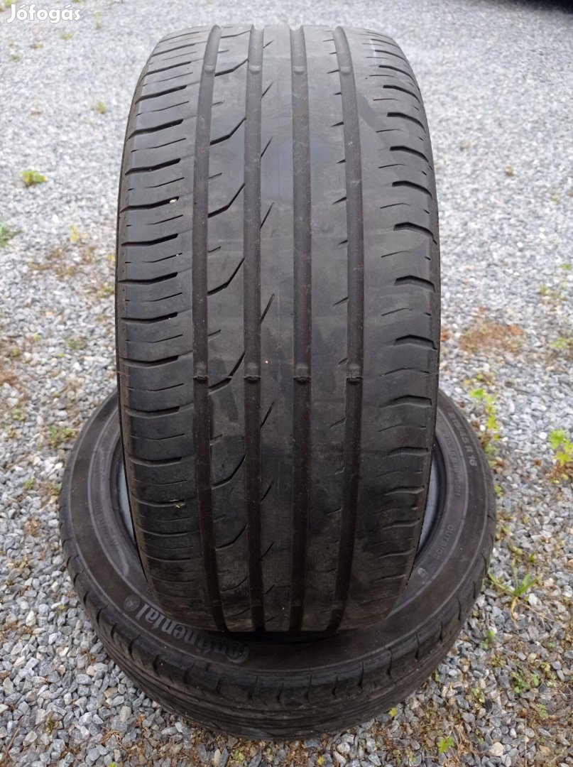 215/45 r16 2db Continental nyári gumi eladó