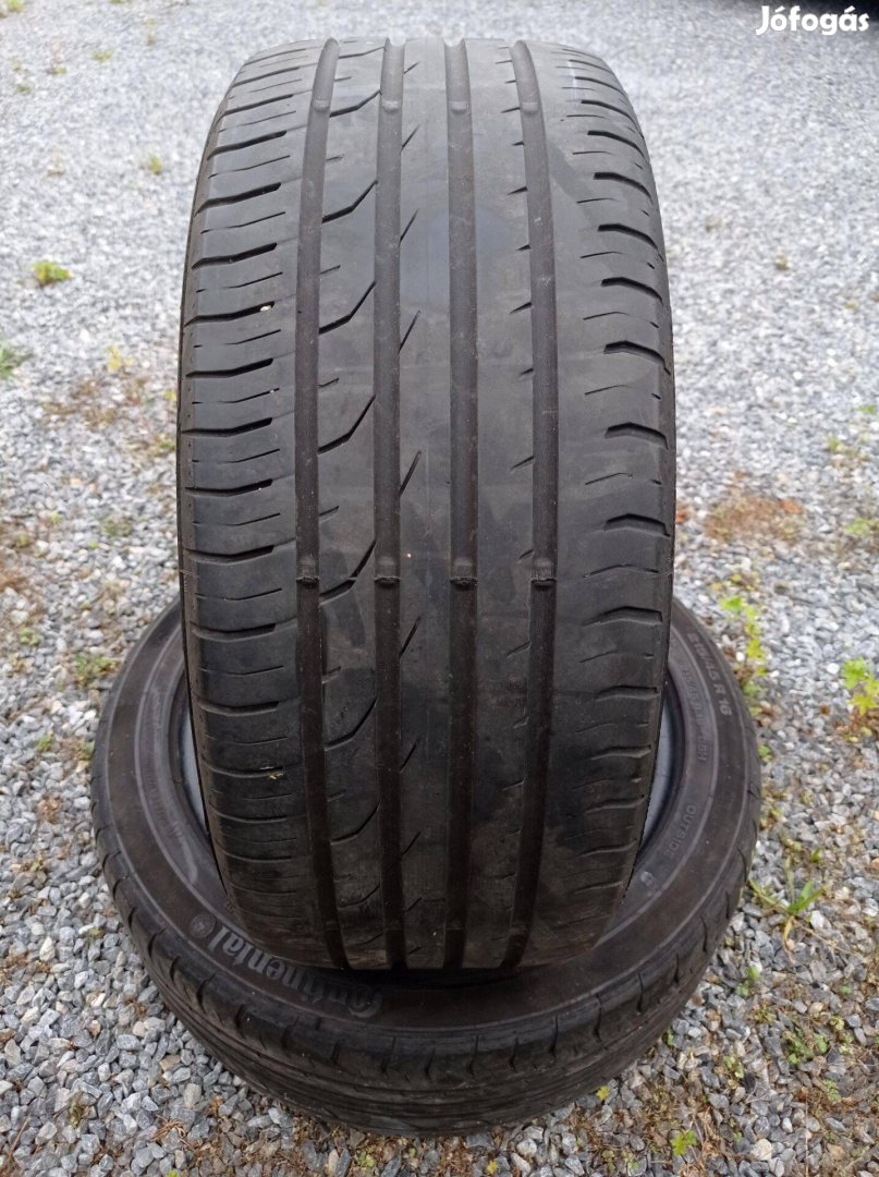 215/45 r16 2db Continental nyári gumi eladó