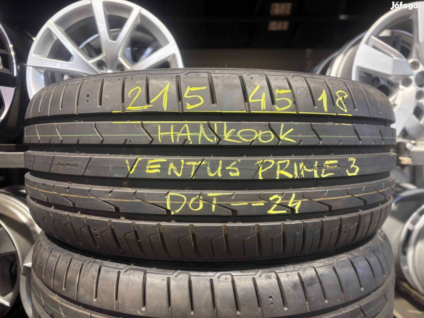 21545 r18 Hankook 2024 Új nyárigumi 4db eladó 21545r18