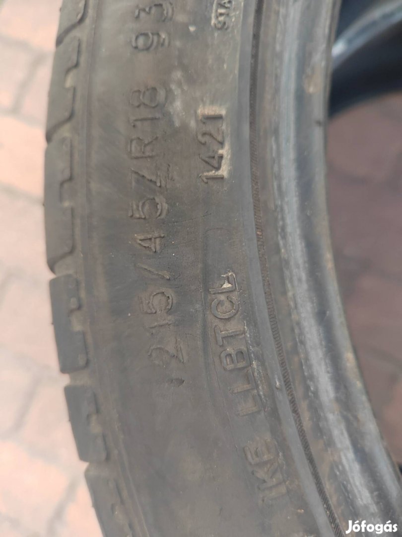 215/45r18 nyári gumi 
