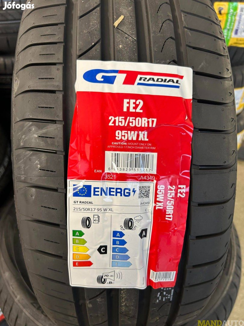 215/50R17 Gtradial FE2(XL)