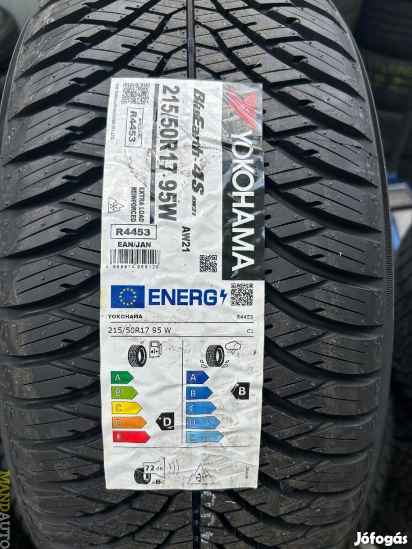 215/50R17 Yokohama AW21 4Season(XL)