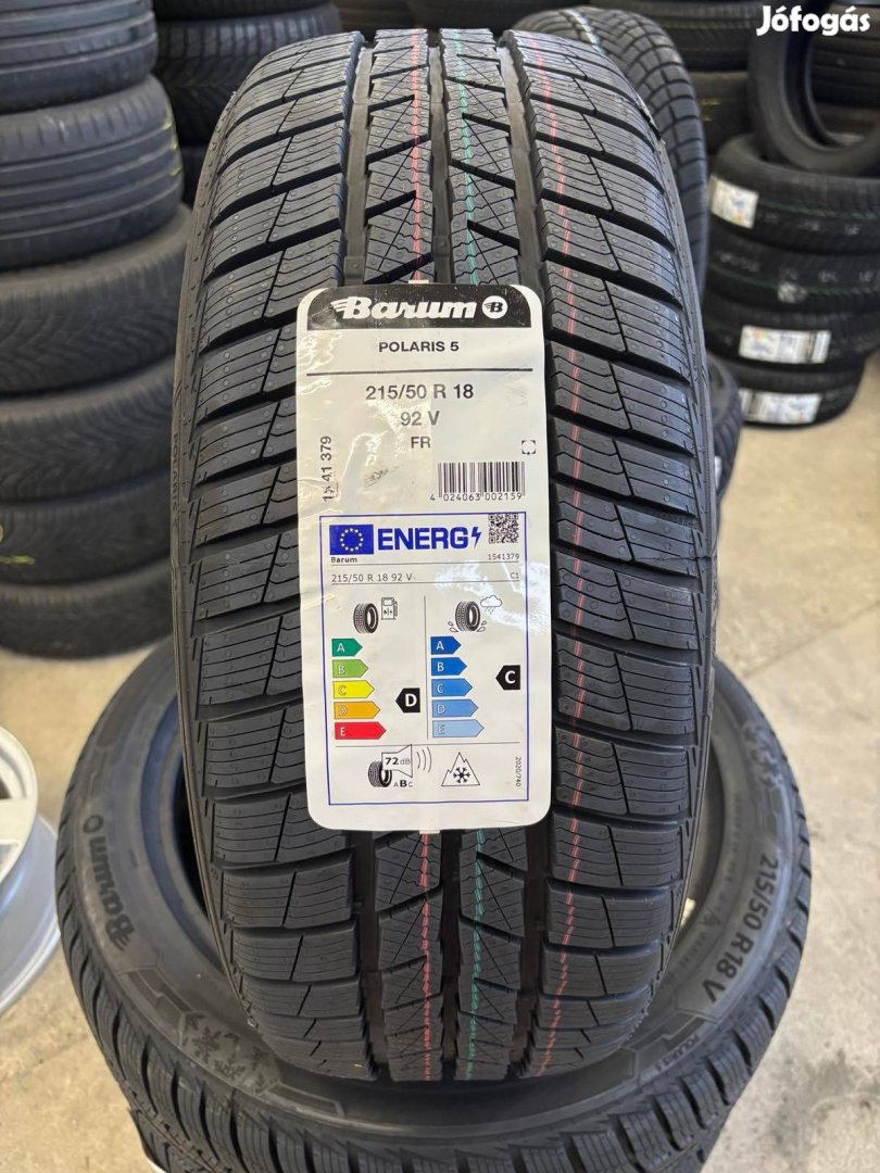 215/50R18 215/50 R18 új Barum téli gumi Ár/db Dot24