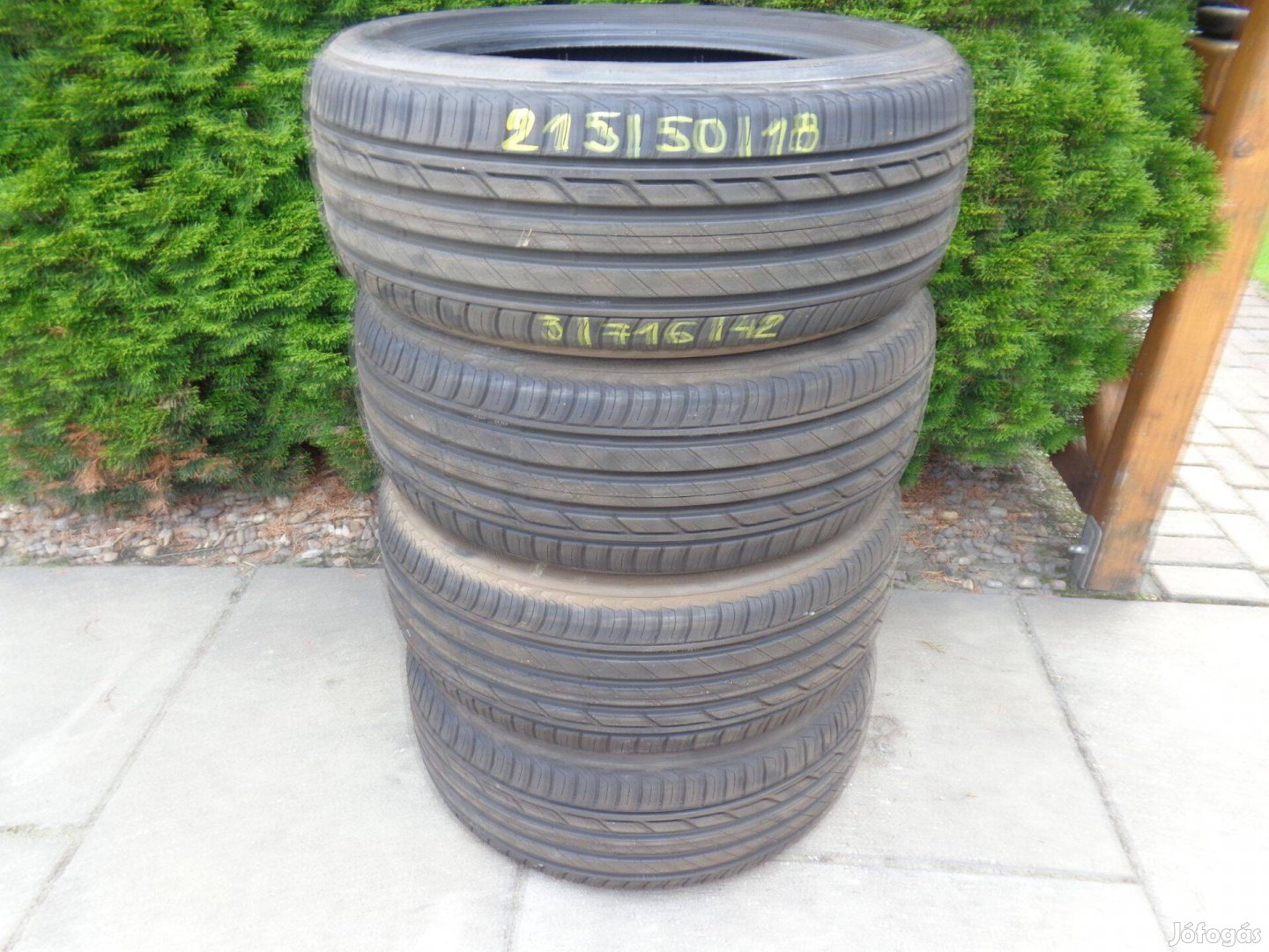 215/50R18 Bridgestone új nyári gumik