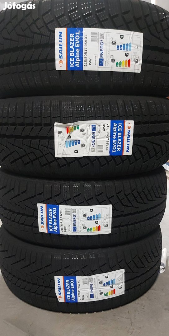 215/50 R17 Sailun téligumi szett új 