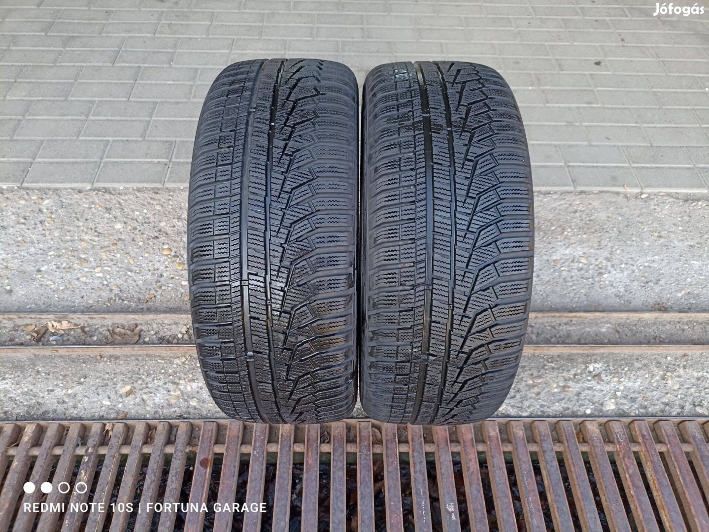 215/50 R17" Hankook használt téli gumik