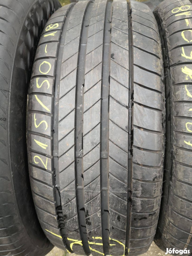 215/50 R18 Új! Bridgestone nyári gumi 120000ft a 4db/223/