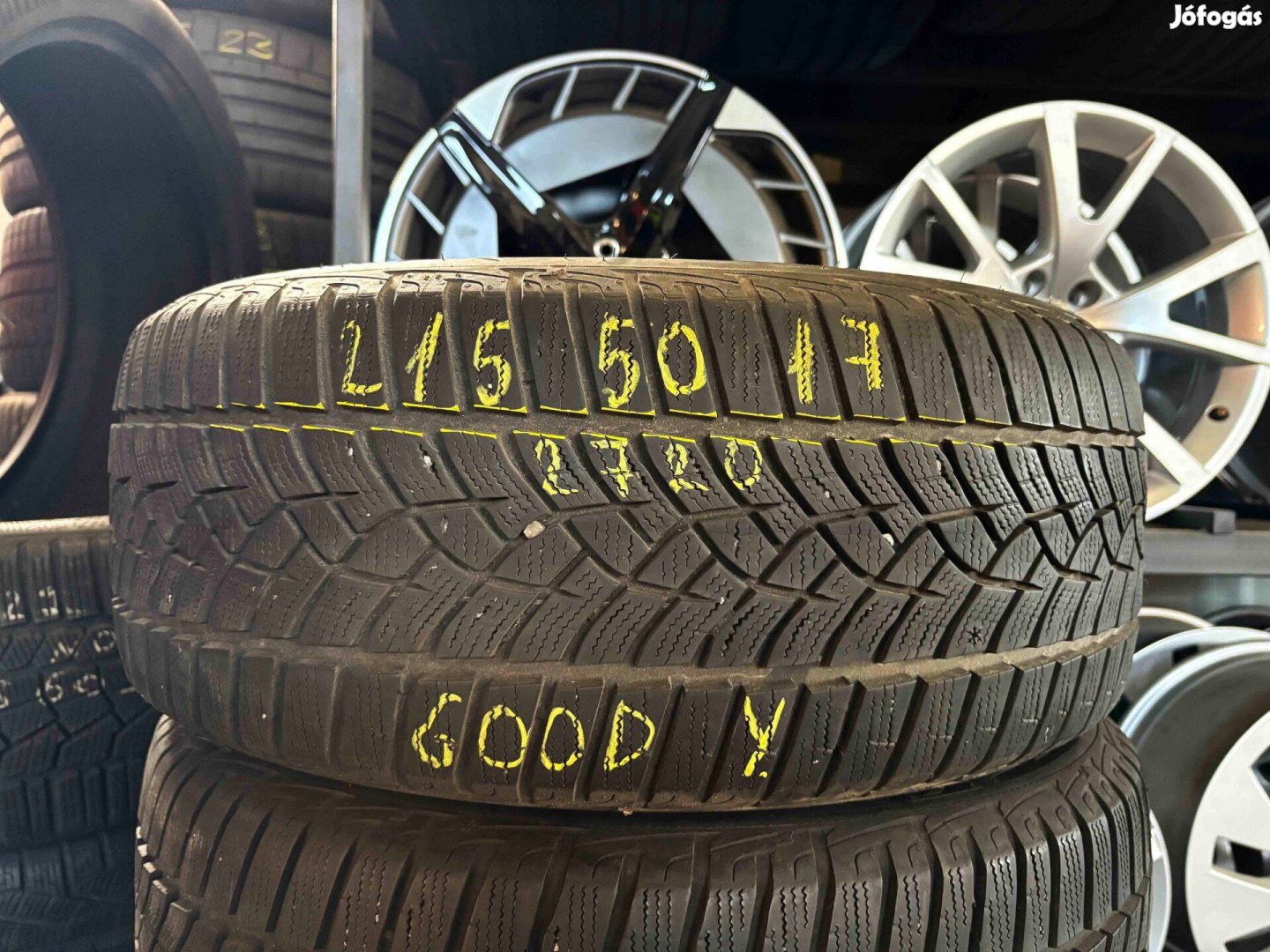 215/50 r17 téligumi 4db eladó 215/50r17 garnitúra