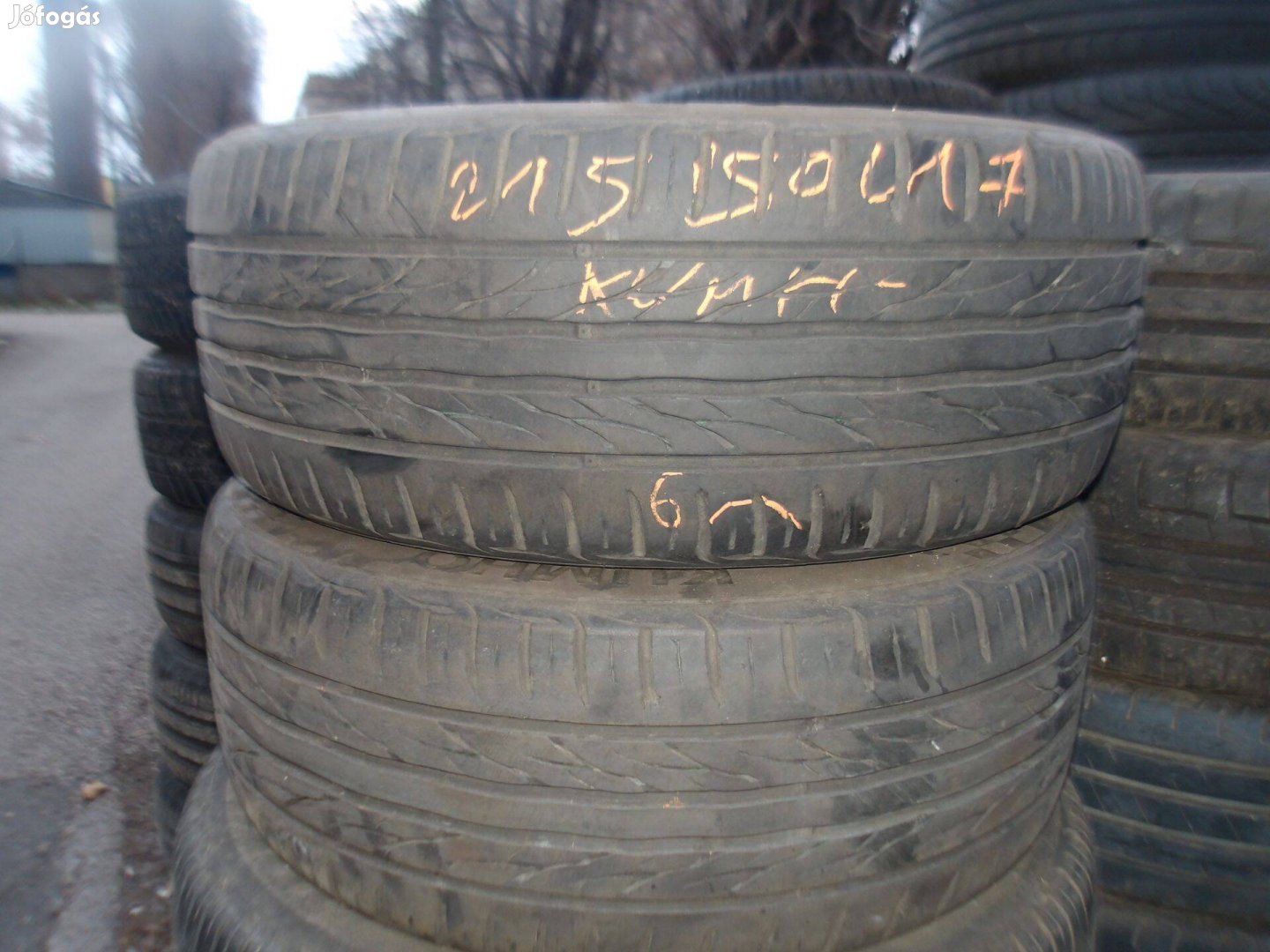 215/50r17 Kumho nyári gumi ajándék szereléssel